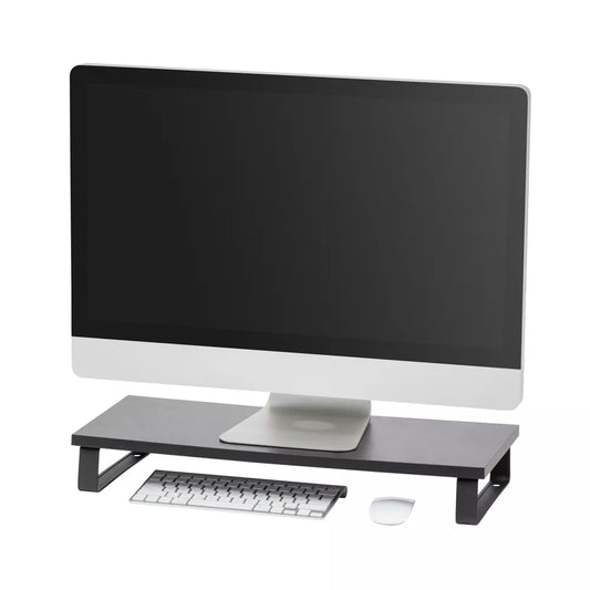 Steel Ergonomic Slanted Laptop Riser With Felt Surface And Under‑Stand Storage