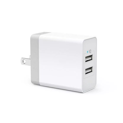 24W Dual USB‑A Compact Wall Charger With Multi‑Device Charging